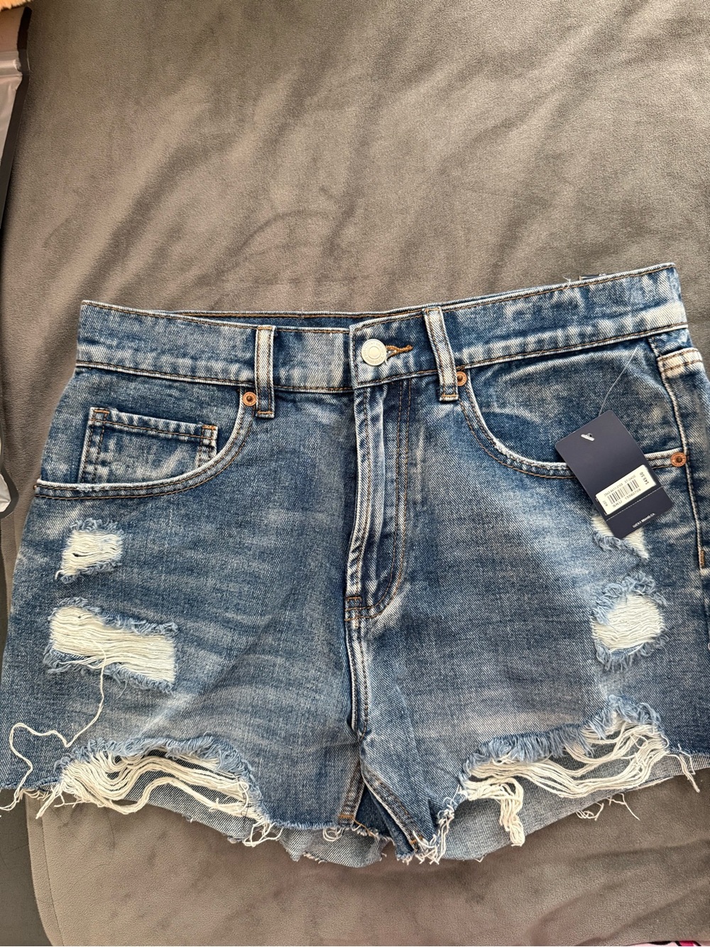 Lucky Brand Distressed Denim Women’s Shorts - Blue